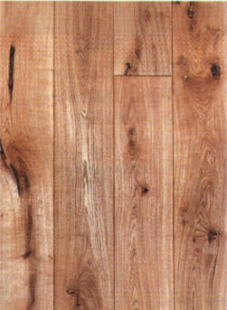 French rustic oak (natural, oiled, bevelled edges)